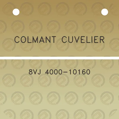 colmant-cuvelier-8vj-4000-10160