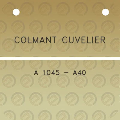 colmant-cuvelier-a-1045-a40