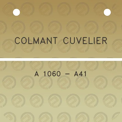 colmant-cuvelier-a-1060-a41