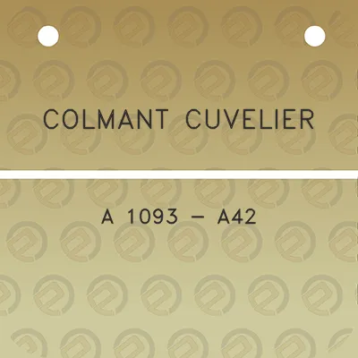 colmant-cuvelier-a-1093-a42