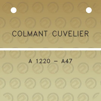 colmant-cuvelier-a-1220-a47