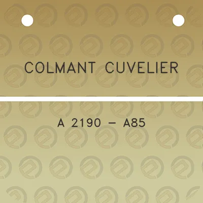 colmant-cuvelier-a-2190-a85