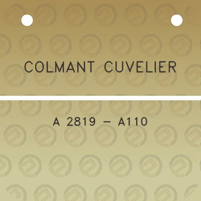 colmant-cuvelier-a-2819-a110