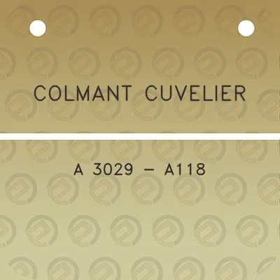 colmant-cuvelier-a-3029-a118