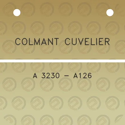 colmant-cuvelier-a-3230-a126