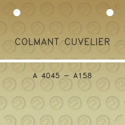 colmant-cuvelier-a-4045-a158