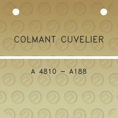 colmant-cuvelier-a-4810-a188