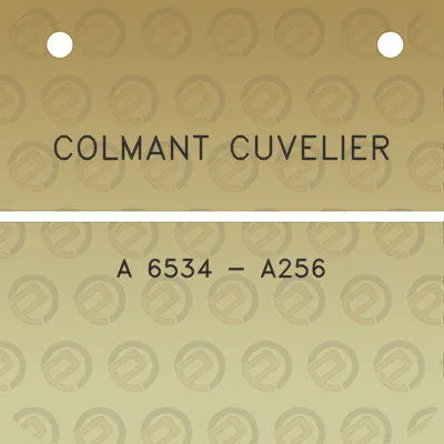 colmant-cuvelier-a-6534-a256