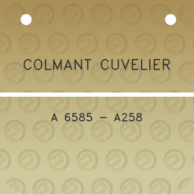 colmant-cuvelier-a-6585-a258