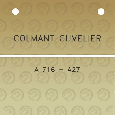 colmant-cuvelier-a-716-a27