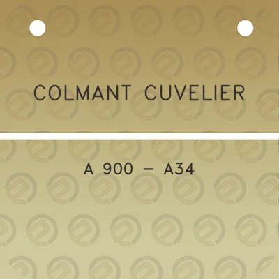 colmant-cuvelier-a-900-a34