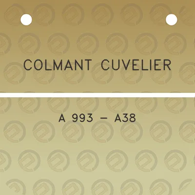 colmant-cuvelier-a-993-a38