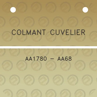 colmant-cuvelier-aa1780-aa68