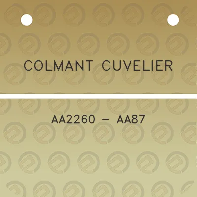 colmant-cuvelier-aa2260-aa87