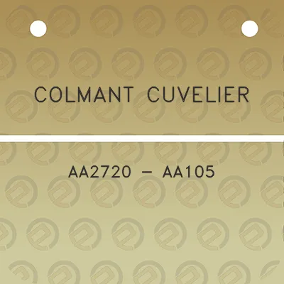 colmant-cuvelier-aa2720-aa105