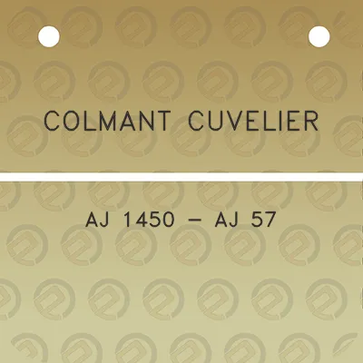 colmant-cuvelier-aj-1450-aj-57