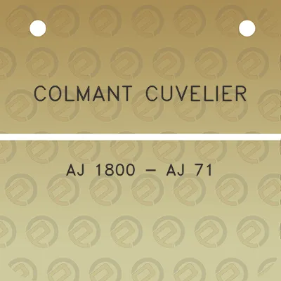 colmant-cuvelier-aj-1800-aj-71