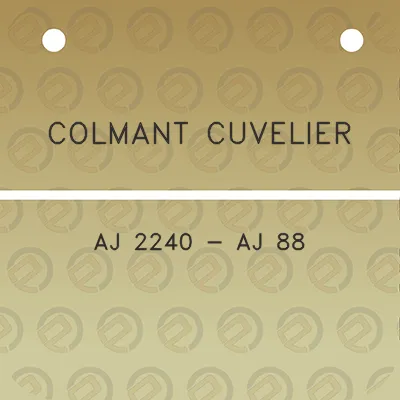 colmant-cuvelier-aj-2240-aj-88