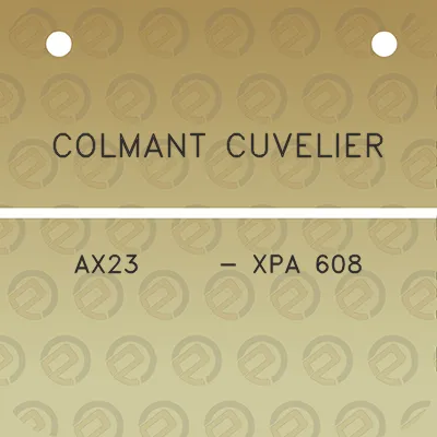 colmant-cuvelier-ax23-xpa-608