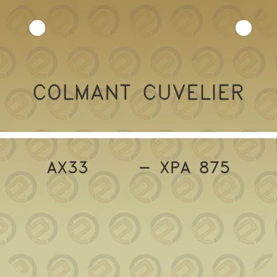 colmant-cuvelier-ax33-xpa-875