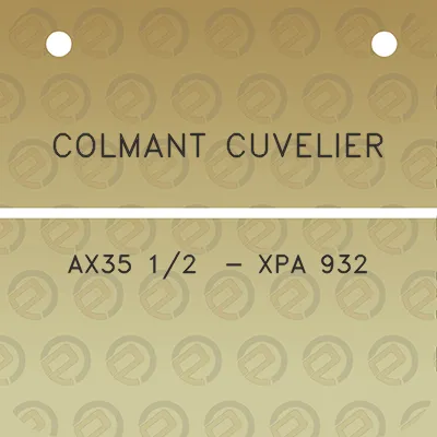 colmant-cuvelier-ax35-12-xpa-932