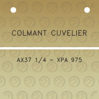 colmant-cuvelier-ax37-14-xpa-975