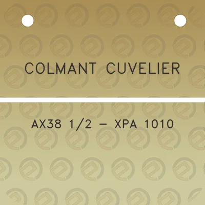 colmant-cuvelier-ax38-12-xpa-1010