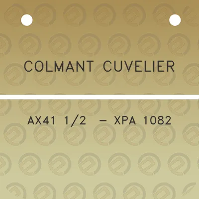 colmant-cuvelier-ax41-12-xpa-1082