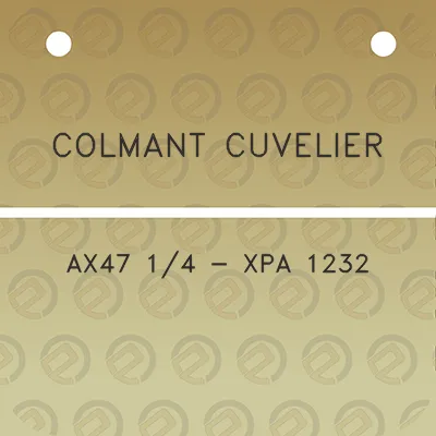 colmant-cuvelier-ax47-14-xpa-1232