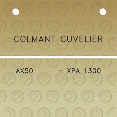 colmant-cuvelier-ax50-xpa-1300