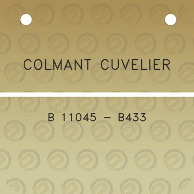 colmant-cuvelier-b-11045-b433