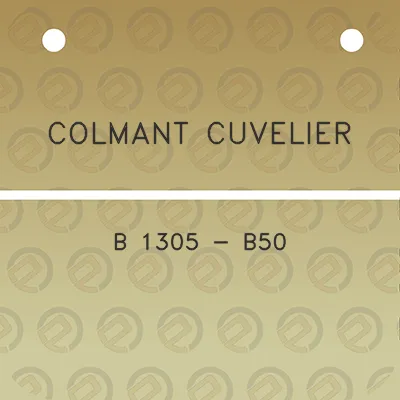 colmant-cuvelier-b-1305-b50