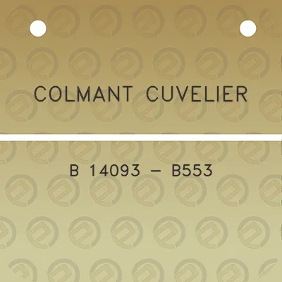 colmant-cuvelier-b-14093-b553