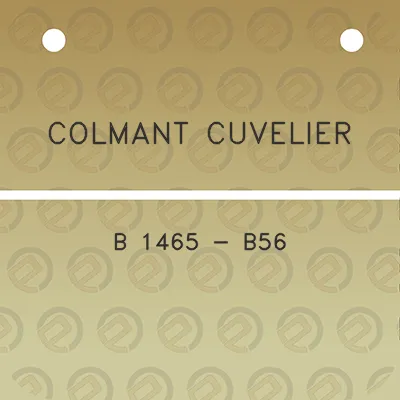 colmant-cuvelier-b-1465-b56