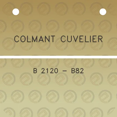 colmant-cuvelier-b-2120-b82