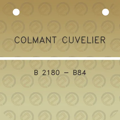 colmant-cuvelier-b-2180-b84