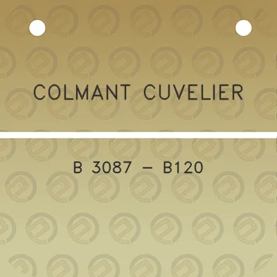 colmant-cuvelier-b-3087-b120