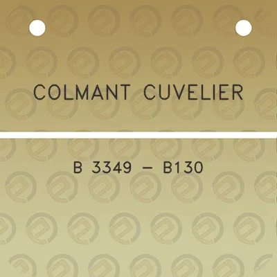 colmant-cuvelier-b-3349-b130