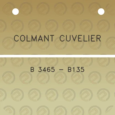 colmant-cuvelier-b-3465-b135