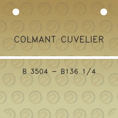 colmant-cuvelier-b-3504-b136-14