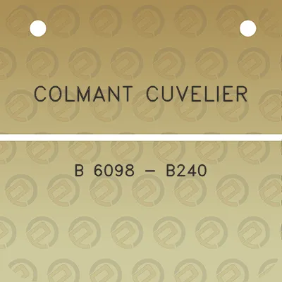 colmant-cuvelier-b-6098-b240