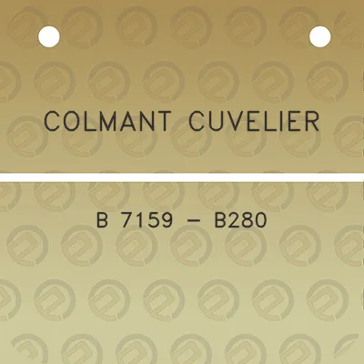 colmant-cuvelier-b-7159-b280