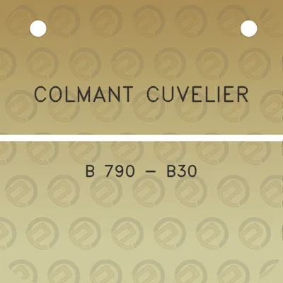 colmant-cuvelier-b-790-b30