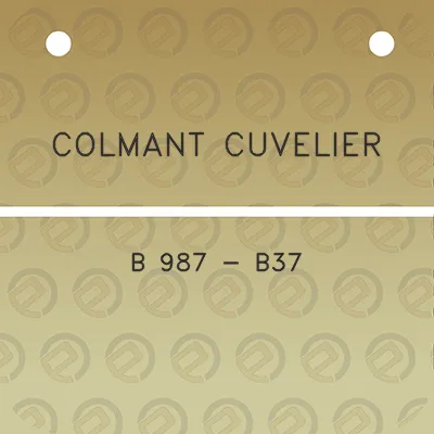 colmant-cuvelier-b-987-b37