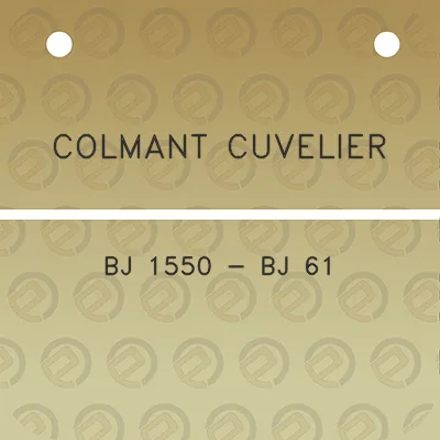 colmant-cuvelier-bj-1550-bj-61