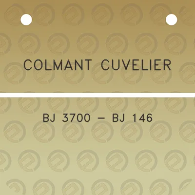 colmant-cuvelier-bj-3700-bj-146