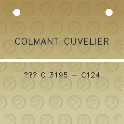 colmant-cuvelier-c-3195-c124