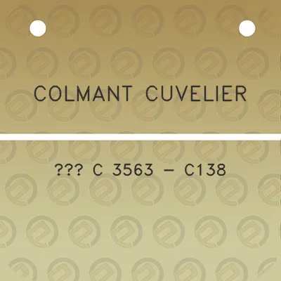 colmant-cuvelier-c-3563-c138