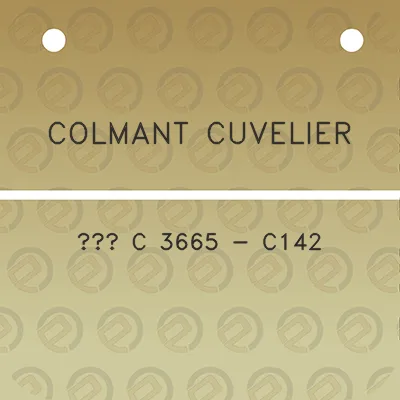 colmant-cuvelier-c-3665-c142