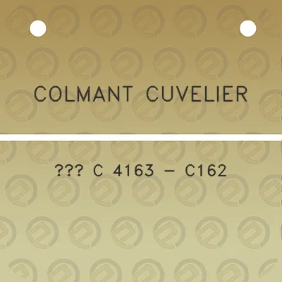 colmant-cuvelier-c-4163-c162